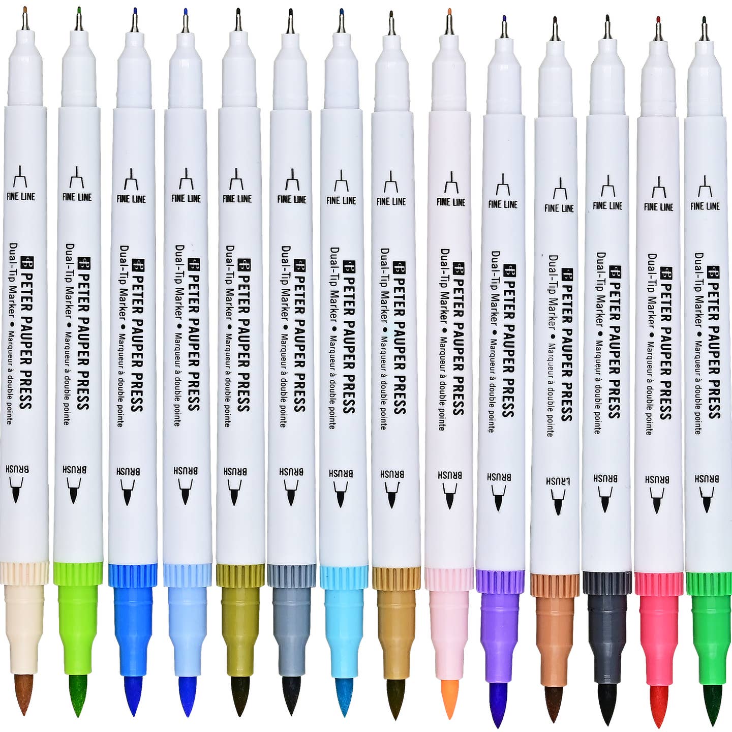 Studio Series Dual-Tip Pastel Markers (Set of 24)