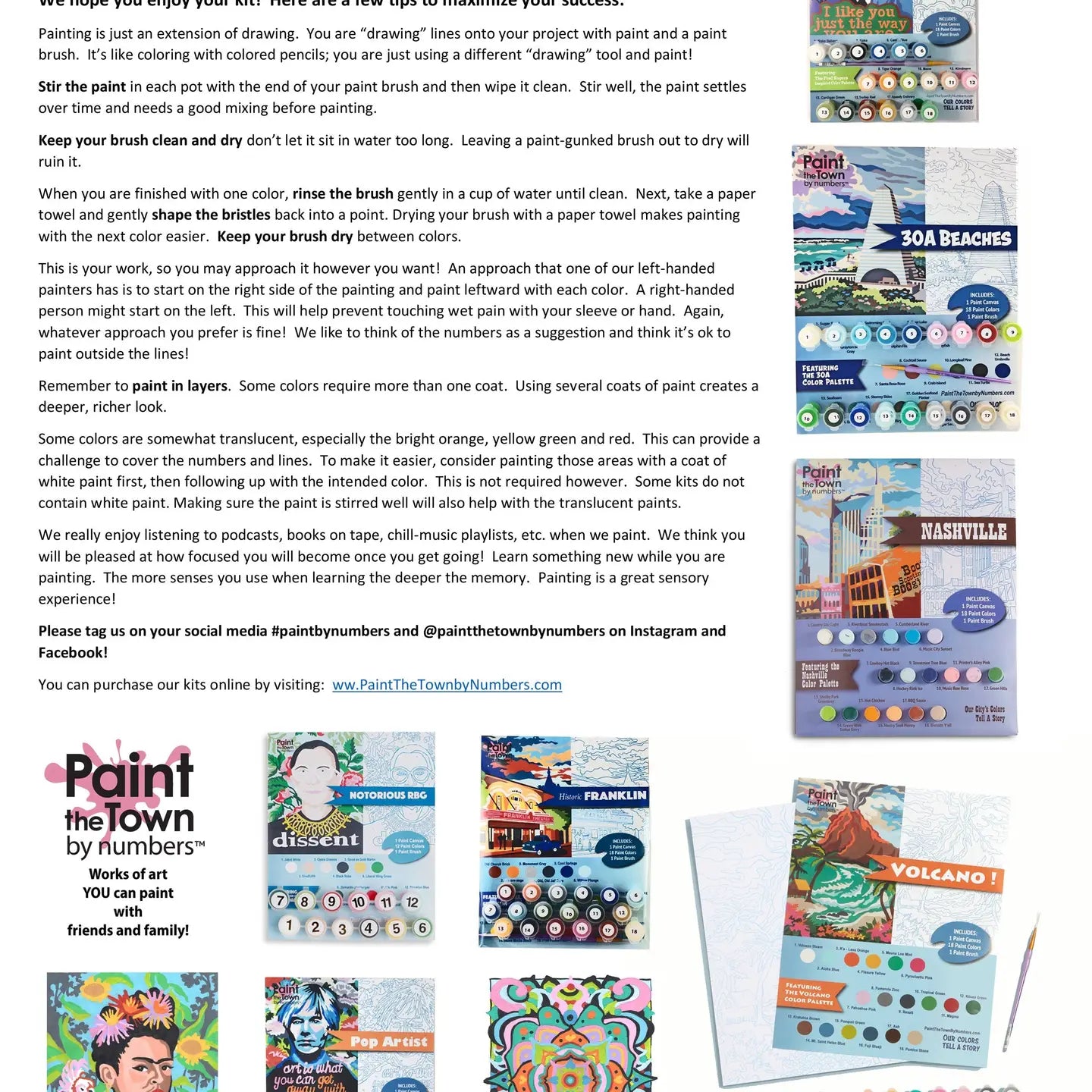 Meditation Mandala Paint by Number Kit 8”x10”