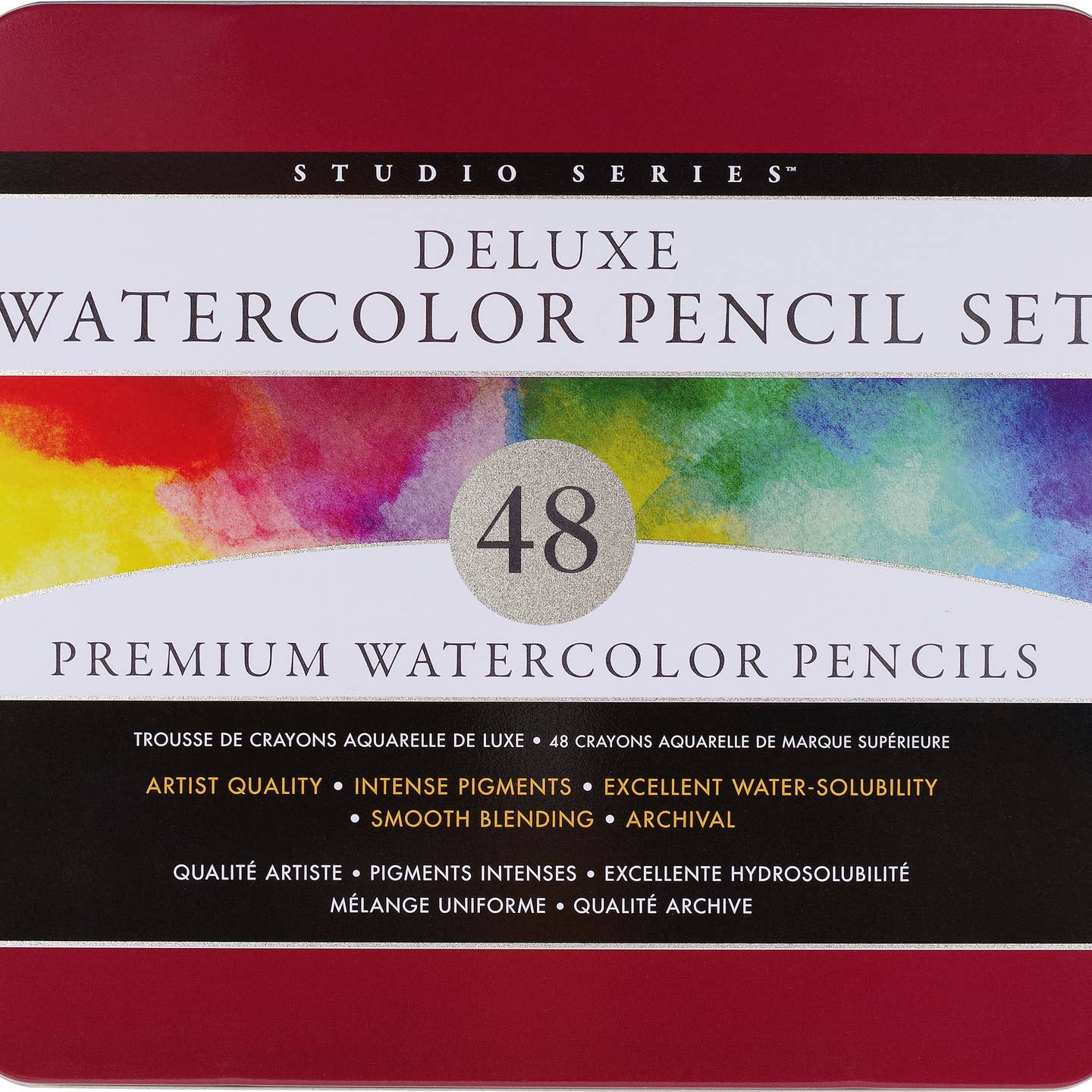 Studio Series Deluxe Watercolor Pencil Set (set of 48)