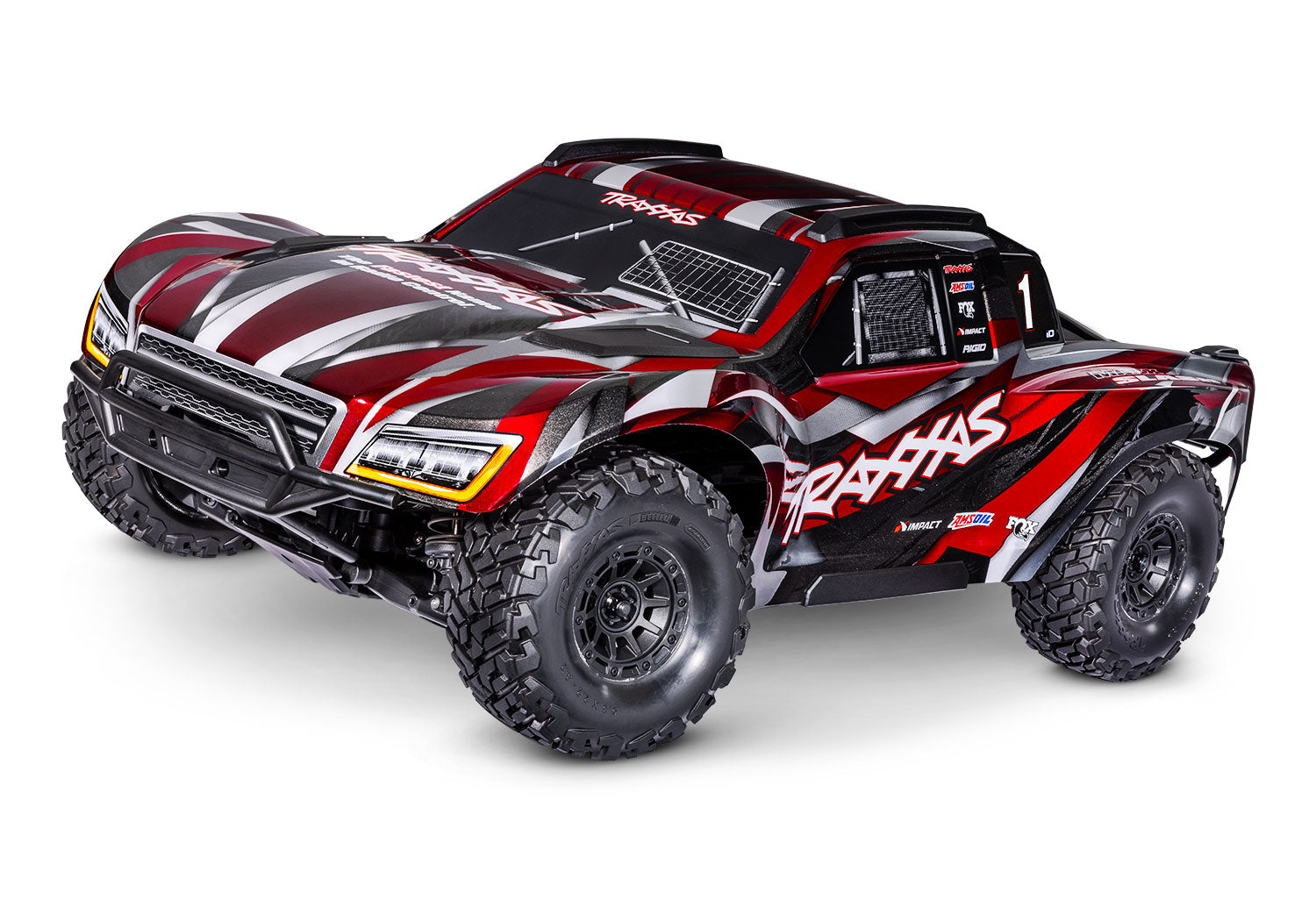 102076-4-RED Maxx Slash 6s Short Course Truck RED