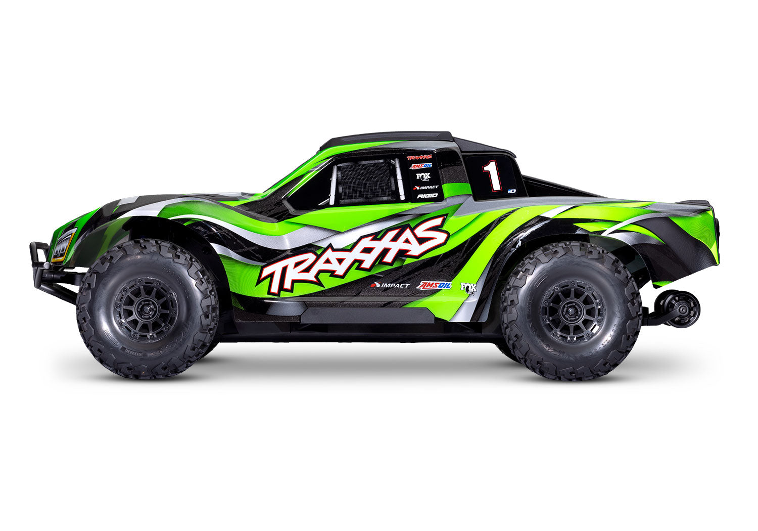 102076-4-GRN Maxx Slash 6s Short Course Truck GREEN 1/8