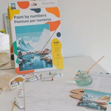 Paint By Numbers For Adults, Lofoten Islands | Nordic Beauty