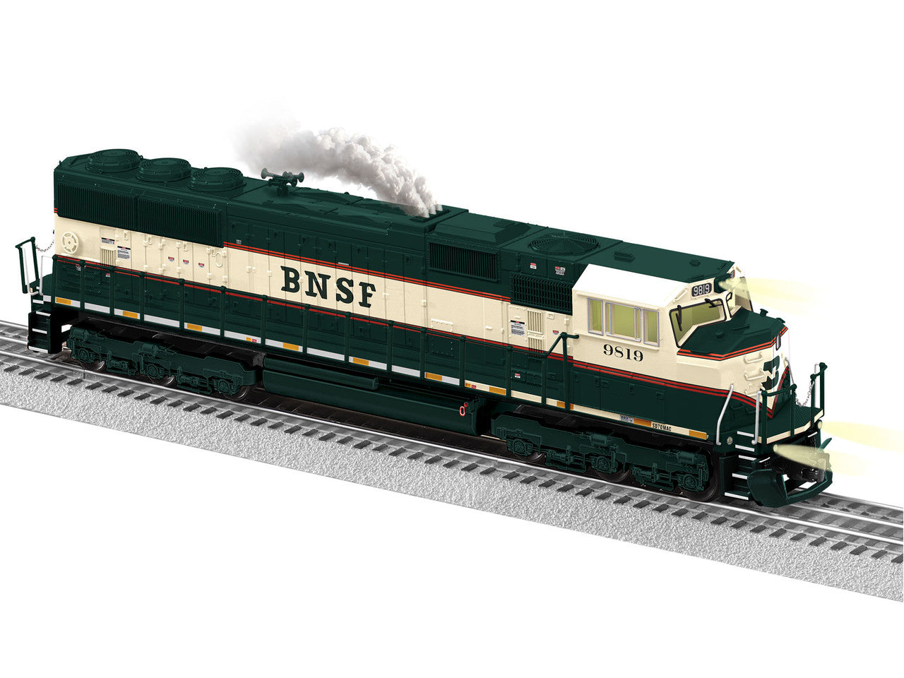 Lionel O36 Legacy SD70MAC BNSF #9819 -- LNL2233038