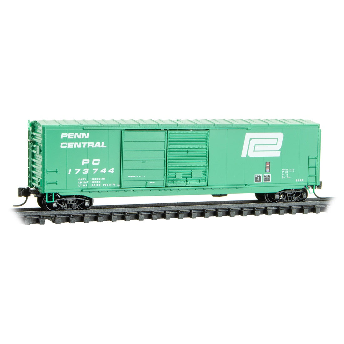 N Scale - 50' Standard Boxcar Penn Central