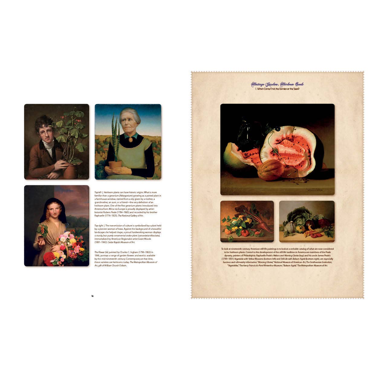 Heritage Gardens, Heirloom Seeds