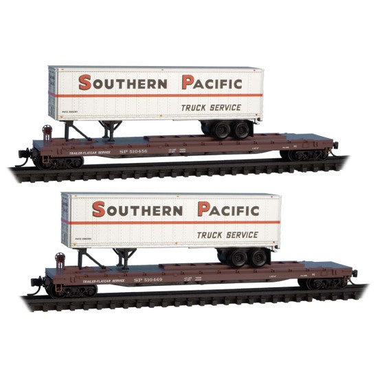 N Southern Pacific® 2-Pack with Trailers #1