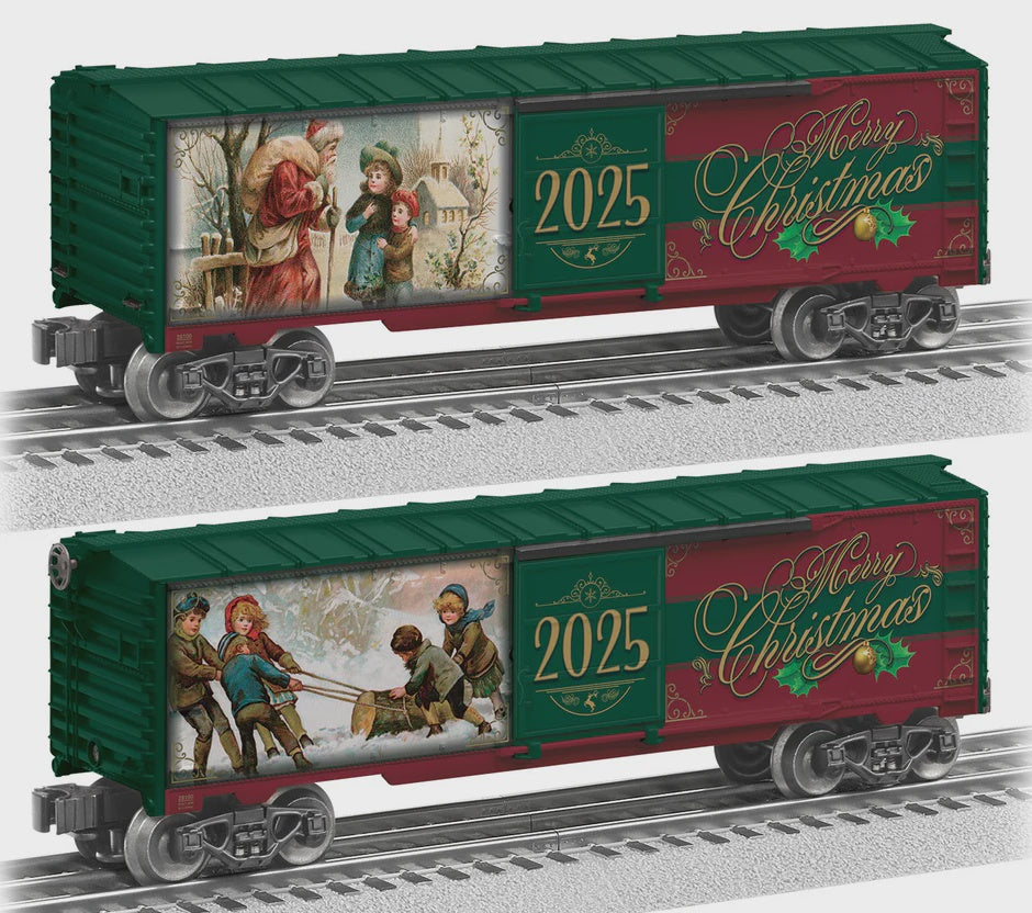Lionel 2528100 2025 Christmas Boxcar