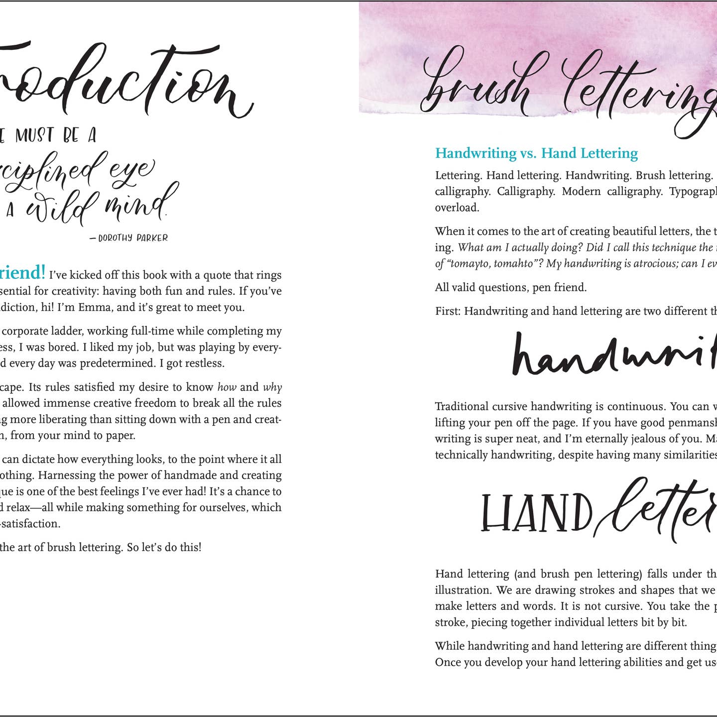 Brush Lettering from A to Z