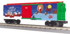 30-71192 O Gauge RailKing Christmas Box Car