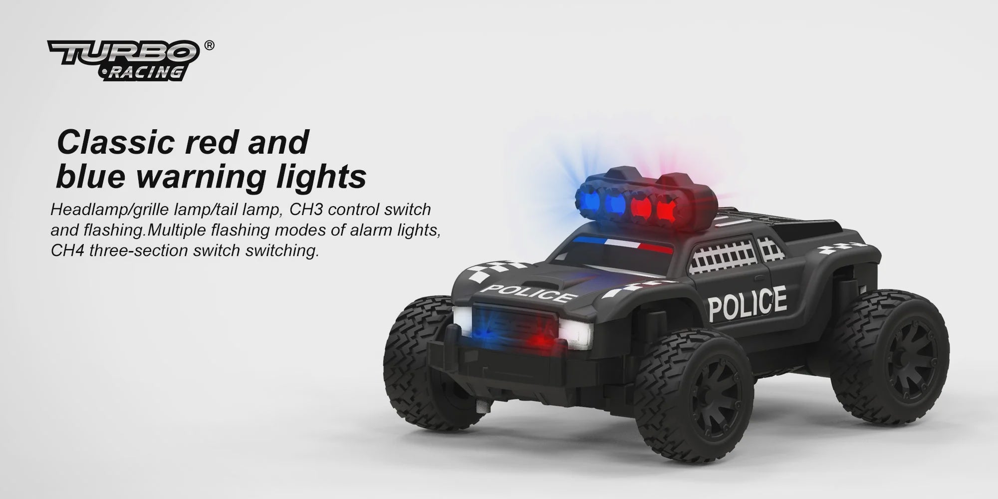 HP0170.C82RTR Turbo Racing C82 RTR POLICE CAR