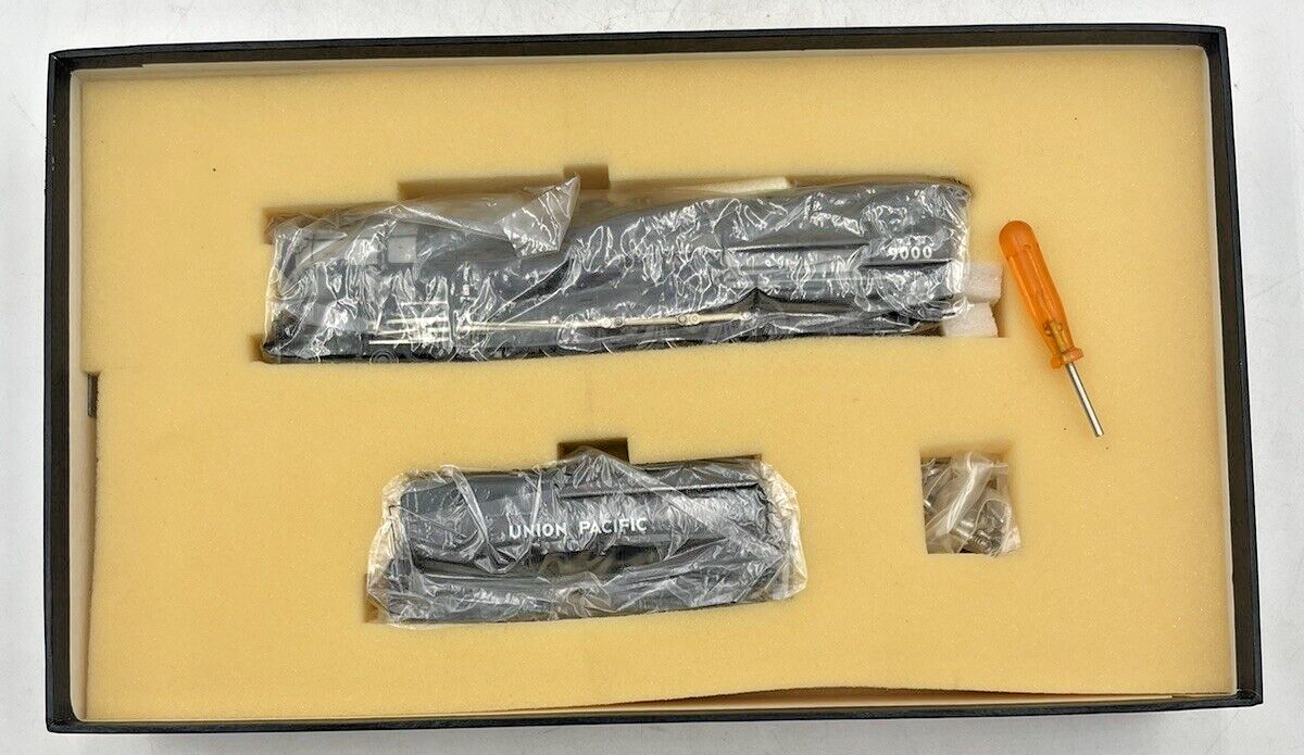 Key Imports HO Scale Brass 4-12-2 Union Pacific #9000 w/Working Gresley (Tested)