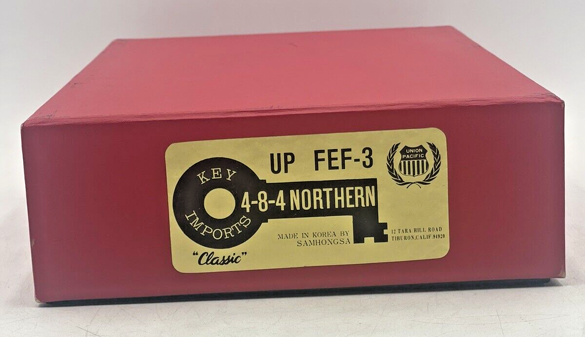Key Imports Brass HO Scale 4-8-4 Northern Union Pacific FEF-3 #844 (Tested)