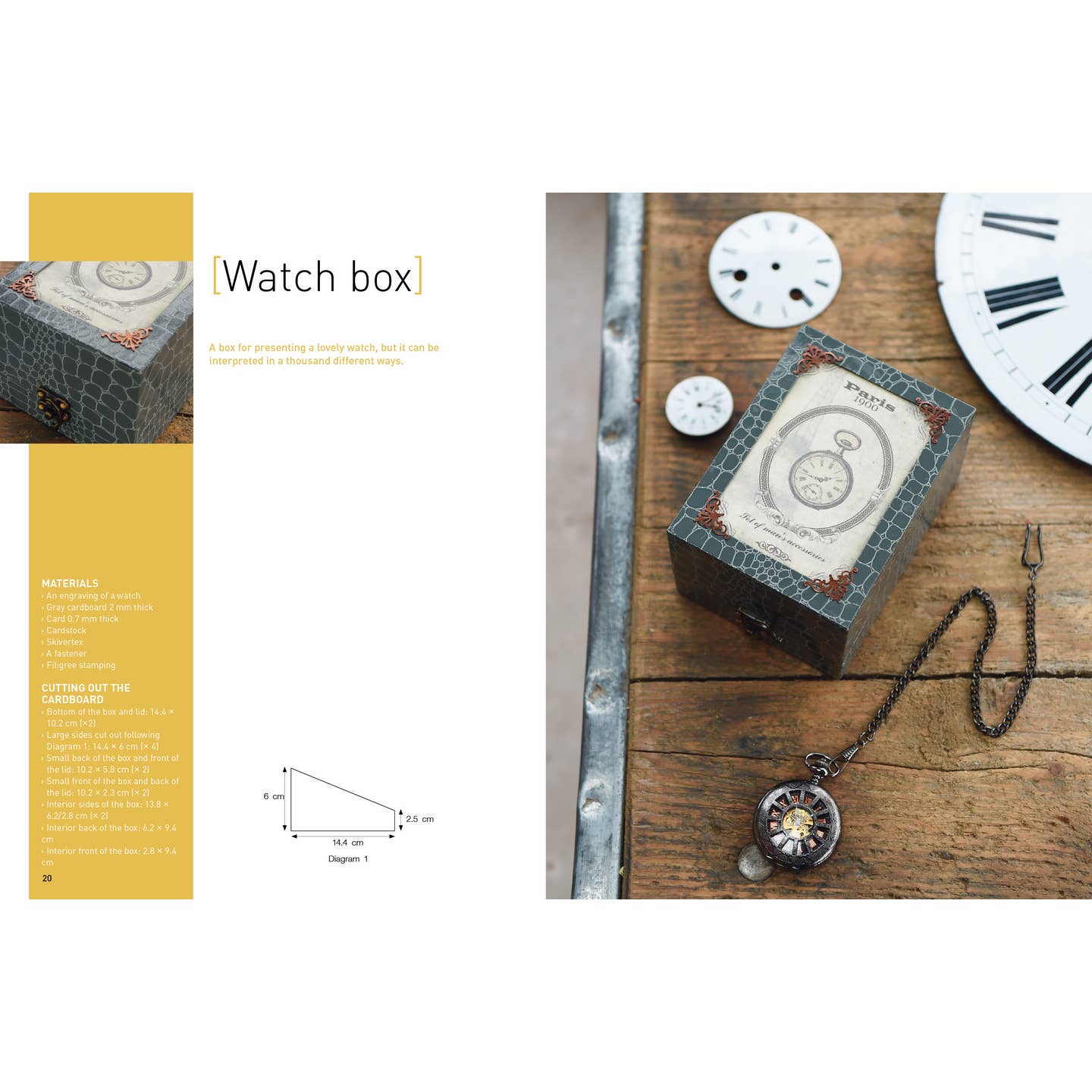 Vintage Cardboard Crafting