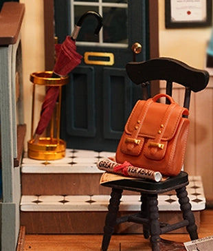 Diy Miniature House Kit: Mose's Detective Agency