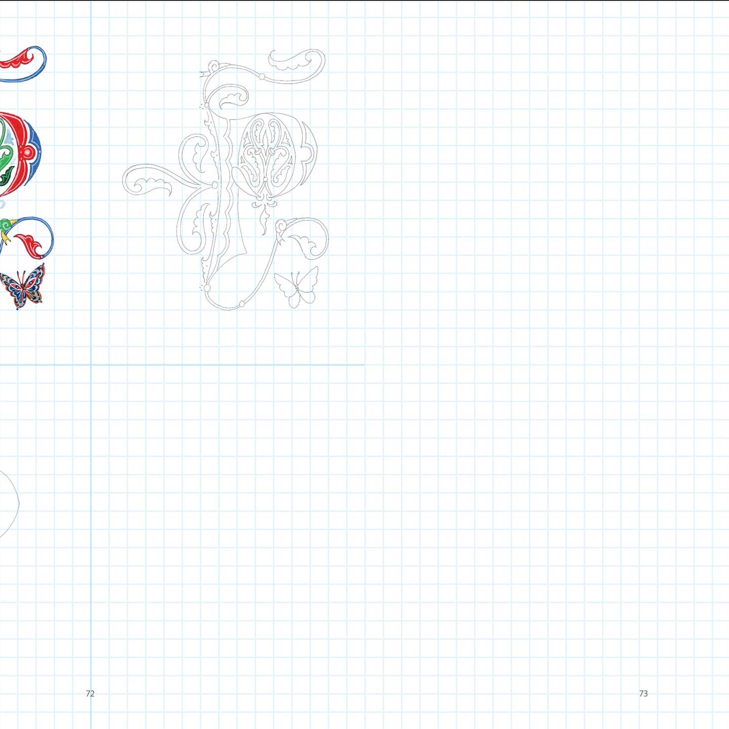 Illuminated Letters Sketchbook