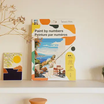 Paint By Numbers For Adults – Mediterranean Delight