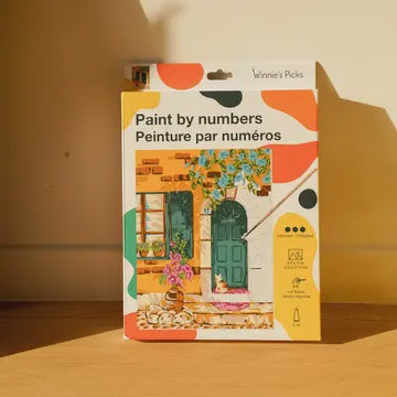 Paint By Numbers For Adults – Stroll in the South of France