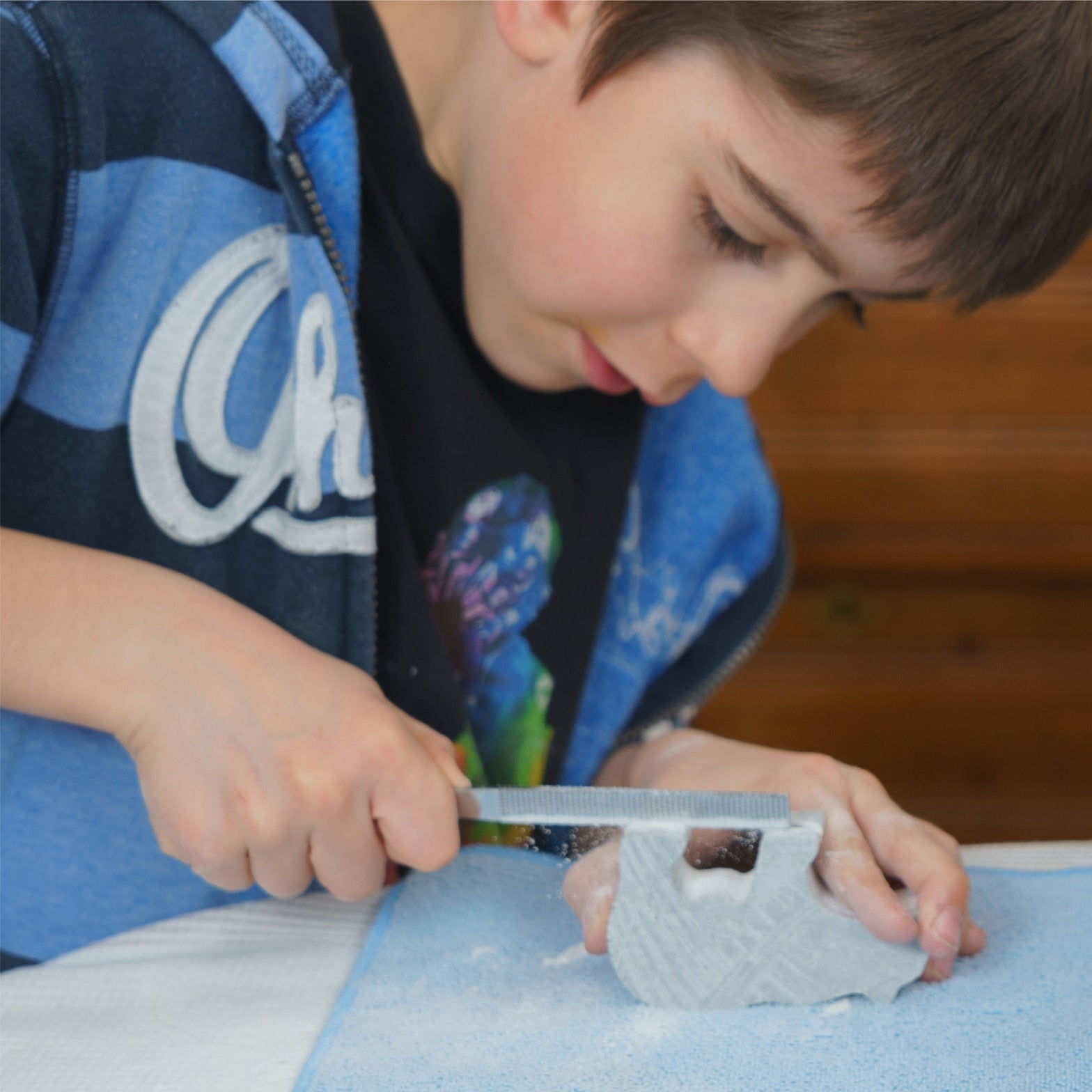 BEUK Bear Soapstone Carving and Whittling