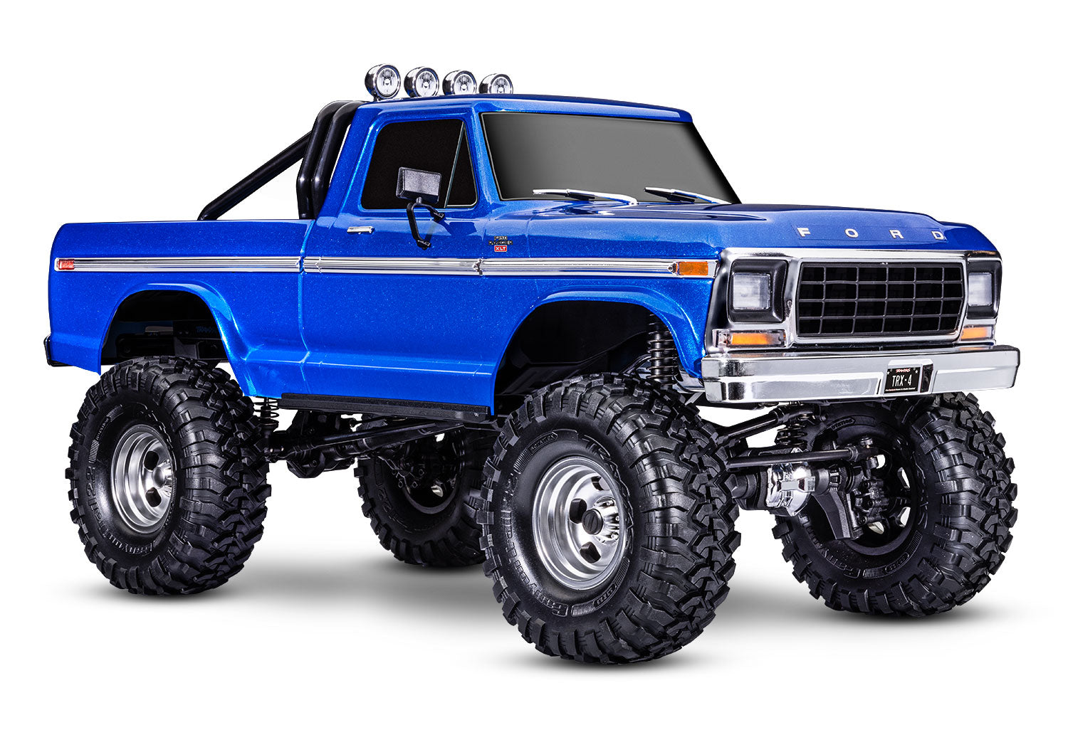 92056-4-BLUE 79 TRX-4 Chevrolet K10 High Trail Edition 1/10