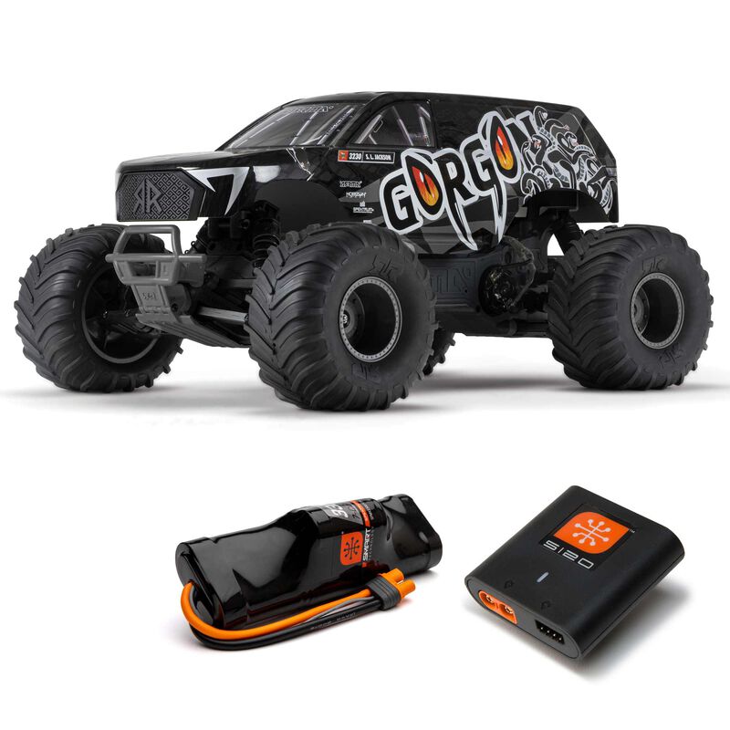 ARA3230SKT1 GORGON 2wd MT 1/10 Self Assembly RTA KIT SMART USB batt Gunmetal