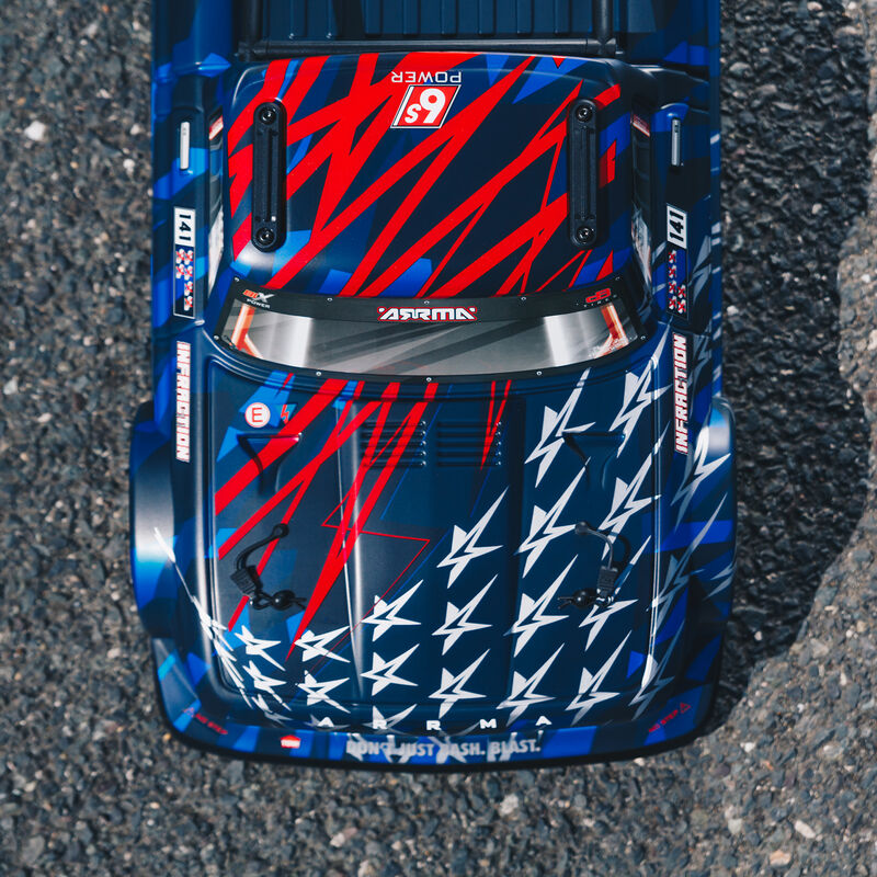 ARA7615V2T1	INFRACTION 6S BLX 1/7 All-Road Truck Blue