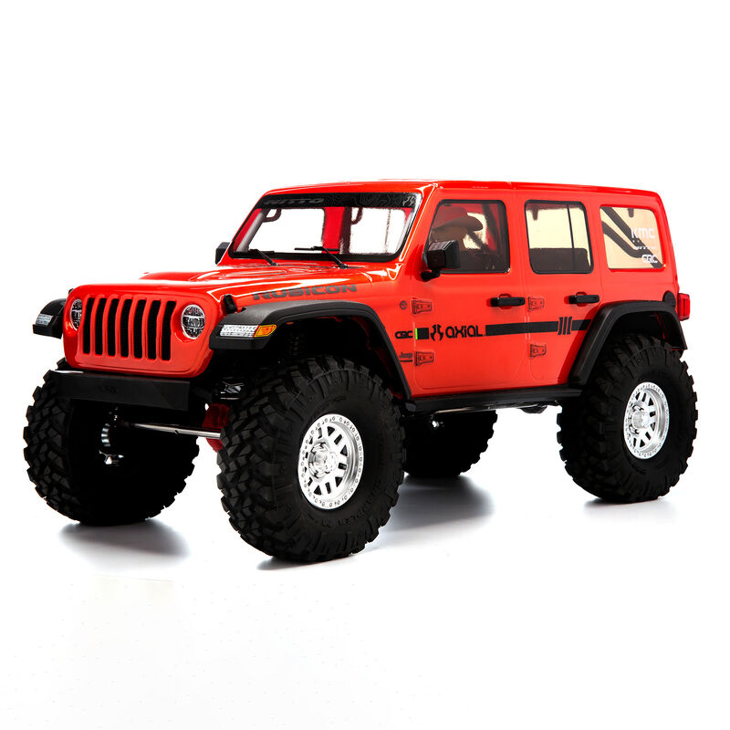 Axial 1/10 SCX10 III JEEP JLU WRANGLER WITH PORTALS RTR, ORANGE - 03003T2