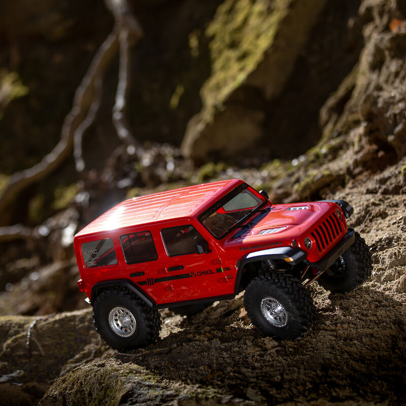 Axial 1/10 SCX10 III JEEP JLU WRANGLER WITH PORTALS RTR, ORANGE - 03003T2