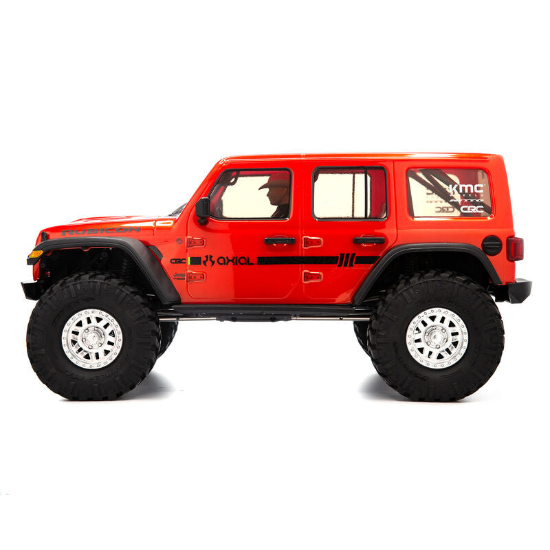 Axial 1/10 SCX10 III JEEP JLU WRANGLER WITH PORTALS RTR, ORANGE - 03003T2