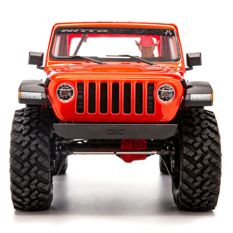 Axial 1/10 SCX10 III JEEP JLU WRANGLER WITH PORTALS RTR, ORANGE - 03003T2