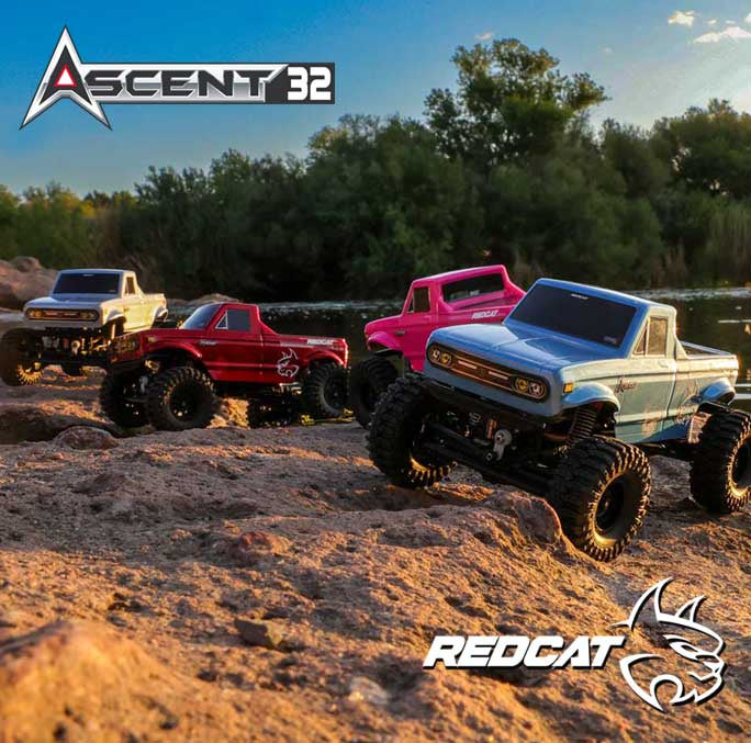 Redcat Ascent-32 - 1/32 Scale Brushed Electric Rock Crawler
