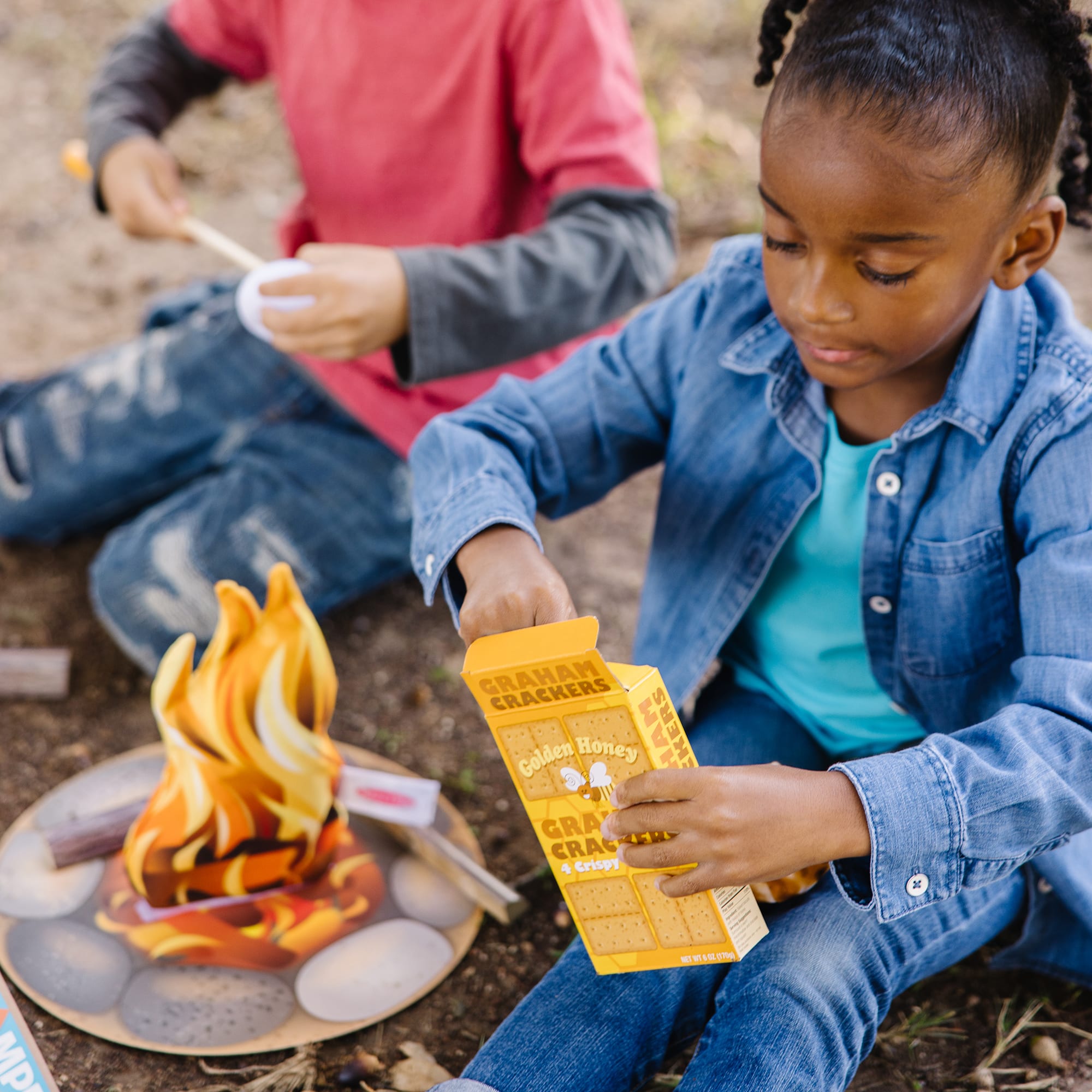 Melissa & Doug Let's Explore Campfire S'mores Play Set - 30822
