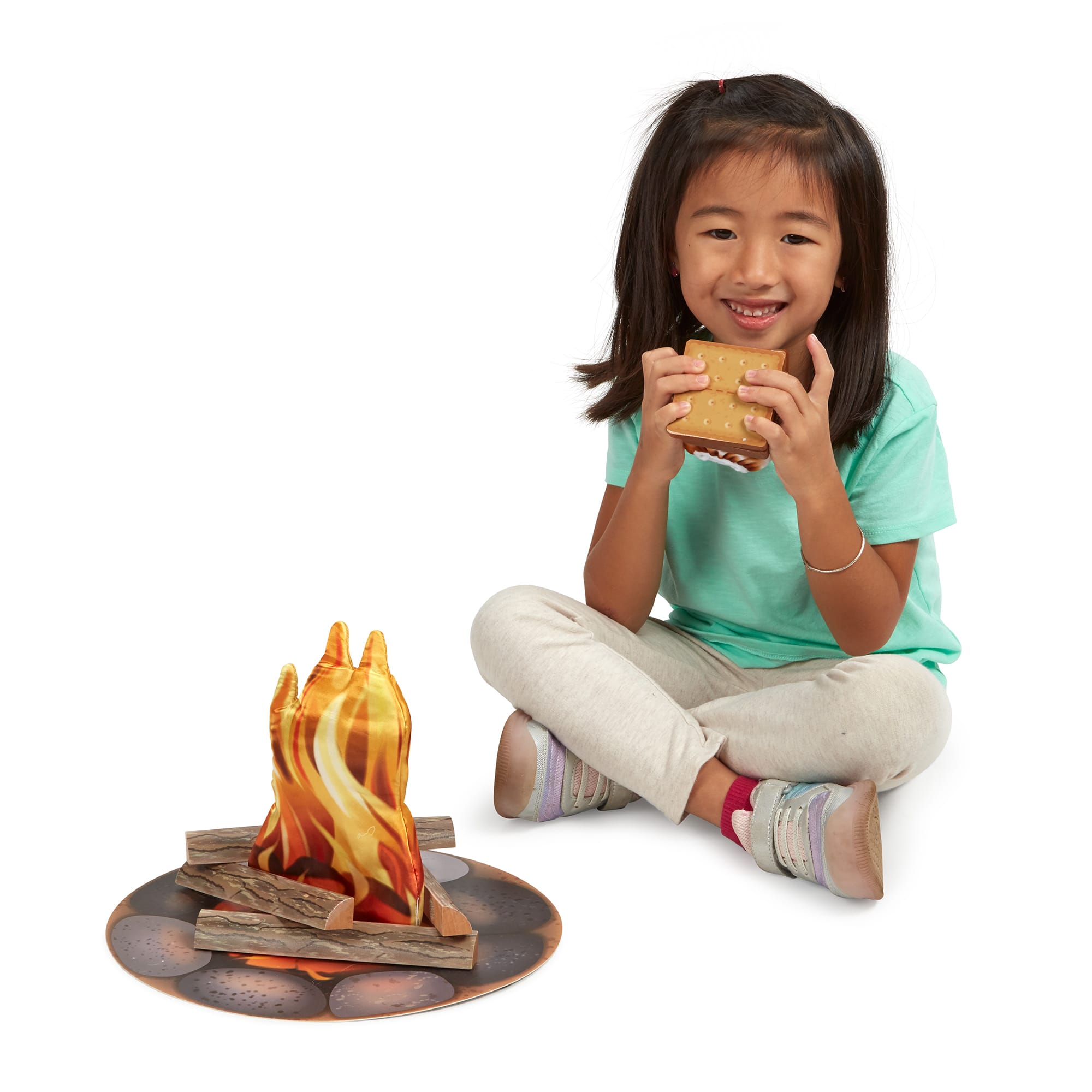 Melissa & Doug Let's Explore Campfire S'mores Play Set - 30822