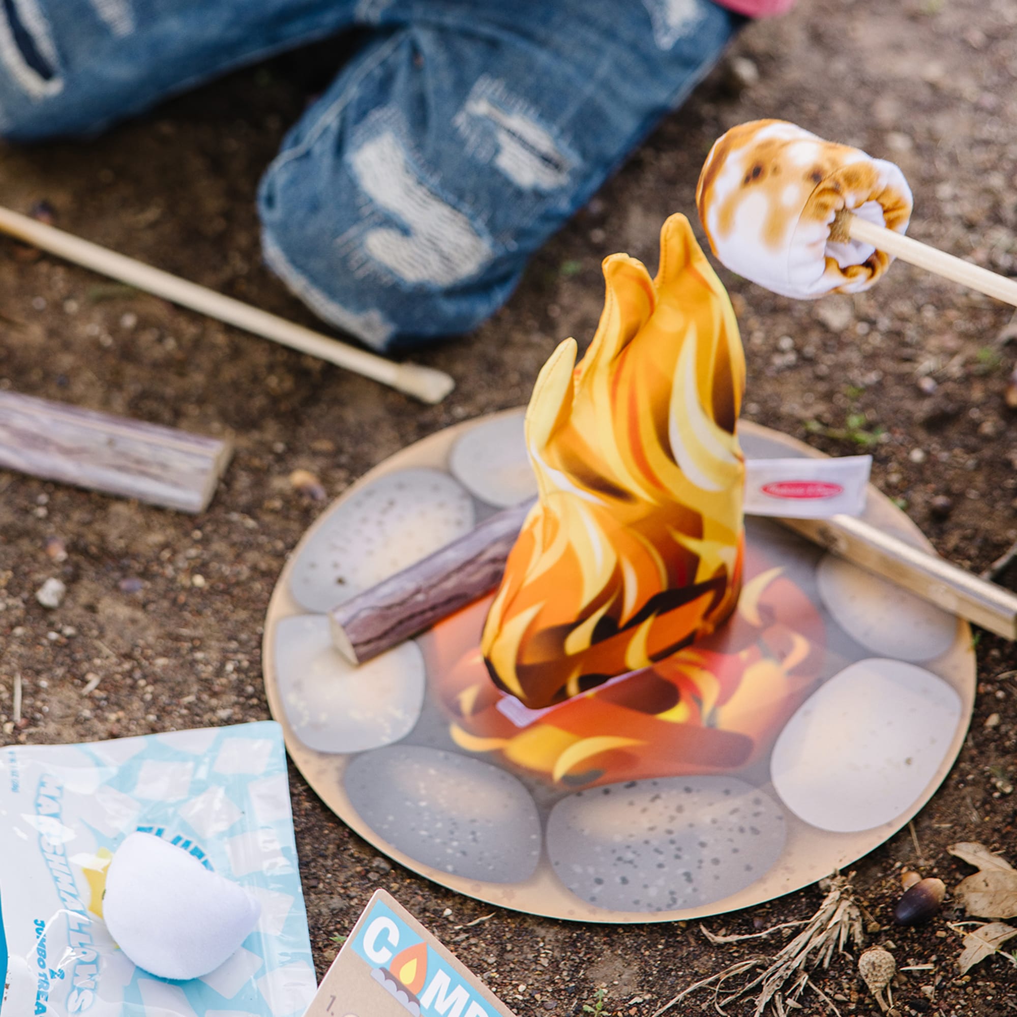 Melissa & Doug Let's Explore Campfire S'mores Play Set - 30822