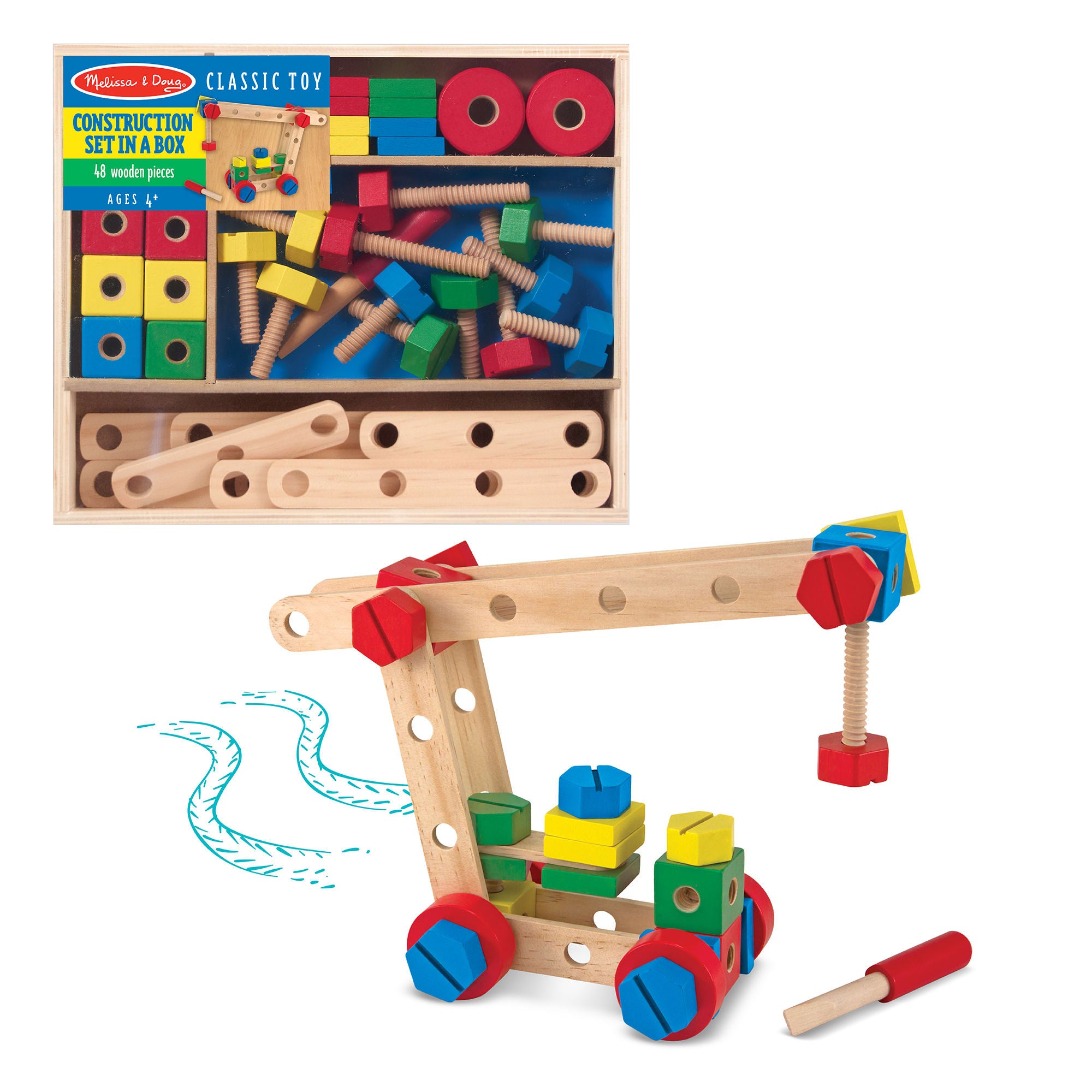 Melissa & Doug Construction Set in a Box - 5151