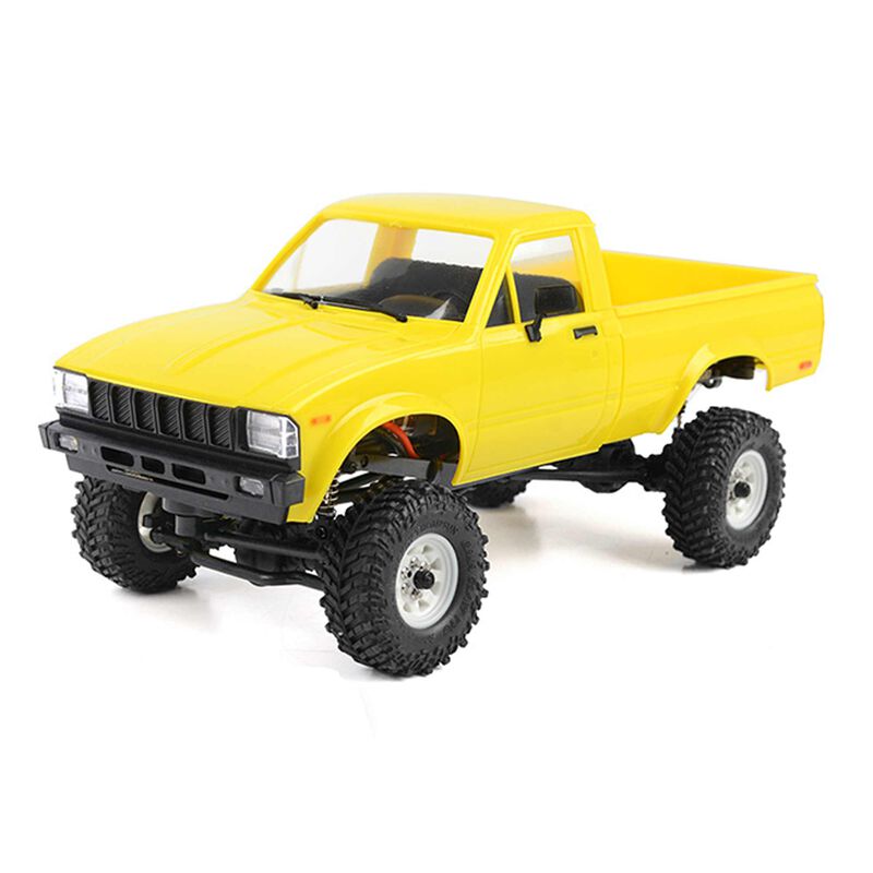 RC4ZRTR0051 1/24 Trail Finder 2 RTR w/ Mojave II Hard Body-Ylw