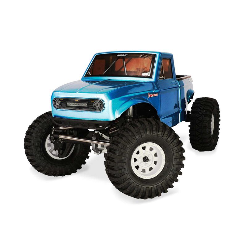 RER22768 1/10 Redcat Ascent - LCG Rock Crawler - BLUE 2 Piece Pinched & Dovetailed Body