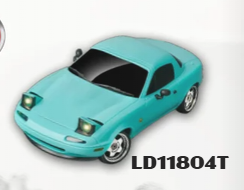 LD11804T 1/18 RC DRIFT CAR MX-5 MIATA TEAL
