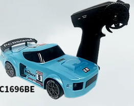 MIC1696BE 1:24 SCALE RC DRIFT CAR - BLUE
