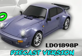 LD01898P 1:18 911 - PURPLE - GYROSCOPE VERSION