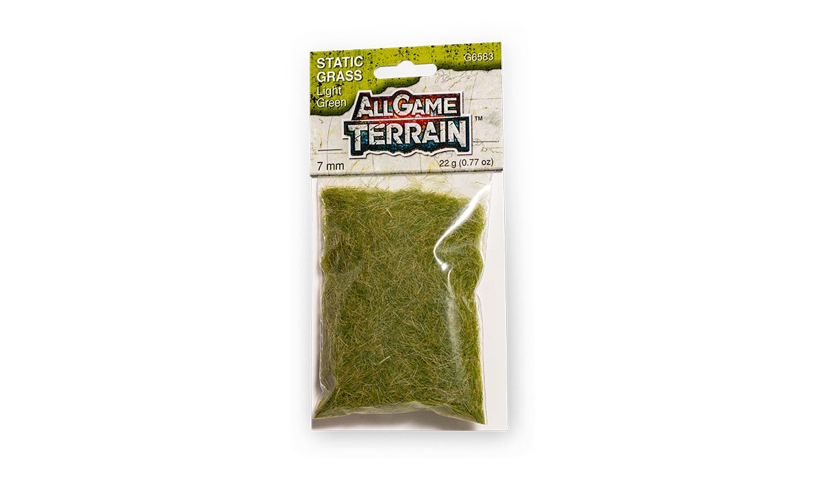 G6583 Static Grass - 7 mm Light Green
