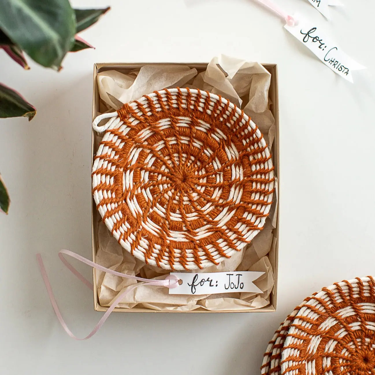 Jojo Jewelry Dishes Kit (Makes 5) Ivory, Rust