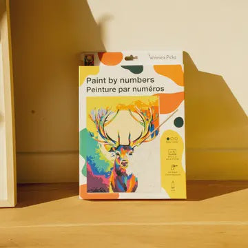Paint By Numbers For Adults – the Blazing Forest King