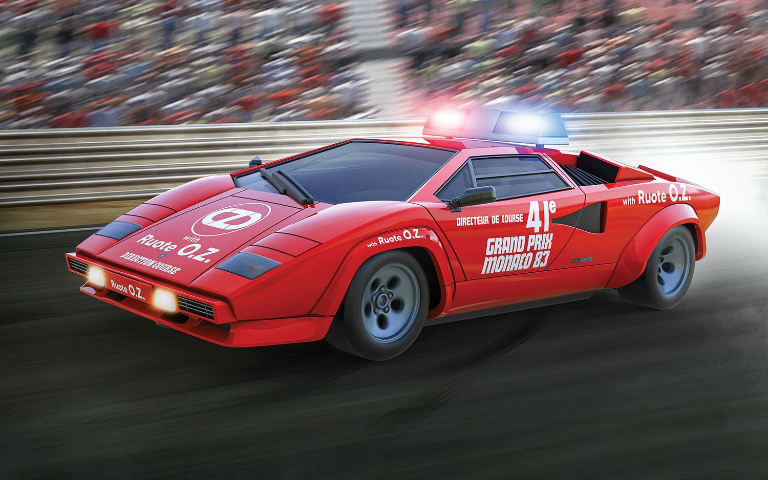 Lamborghini Countach 1983 Monaco GP - C4329