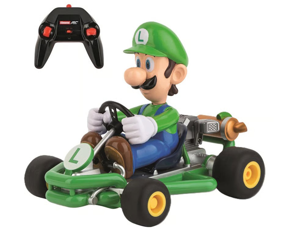 CCN00984P Carrera 2.4GHz Mario Kart™ Pipe Kart 1/18 R/C Car (Luigi)