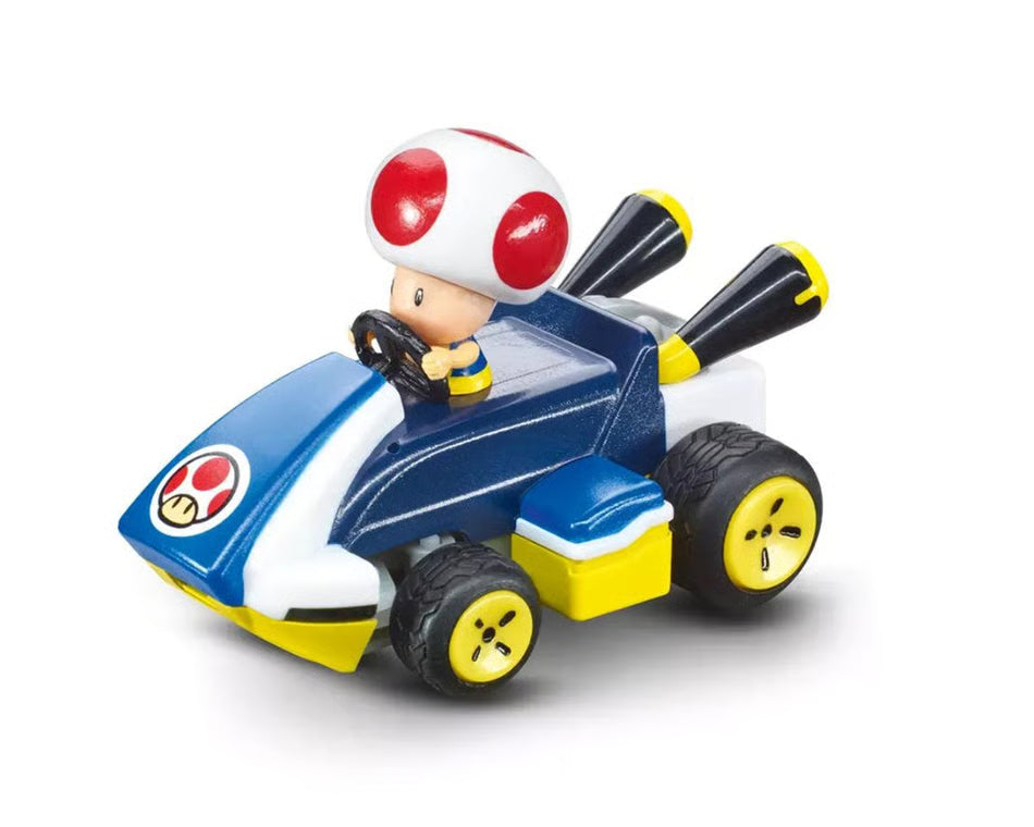 CCN430005 Carrera Nintendo® 1/50 Mario Kart™ Mini Toad™ RC Car w/2.4GHz Radio & Rechargeable LiPo Battery