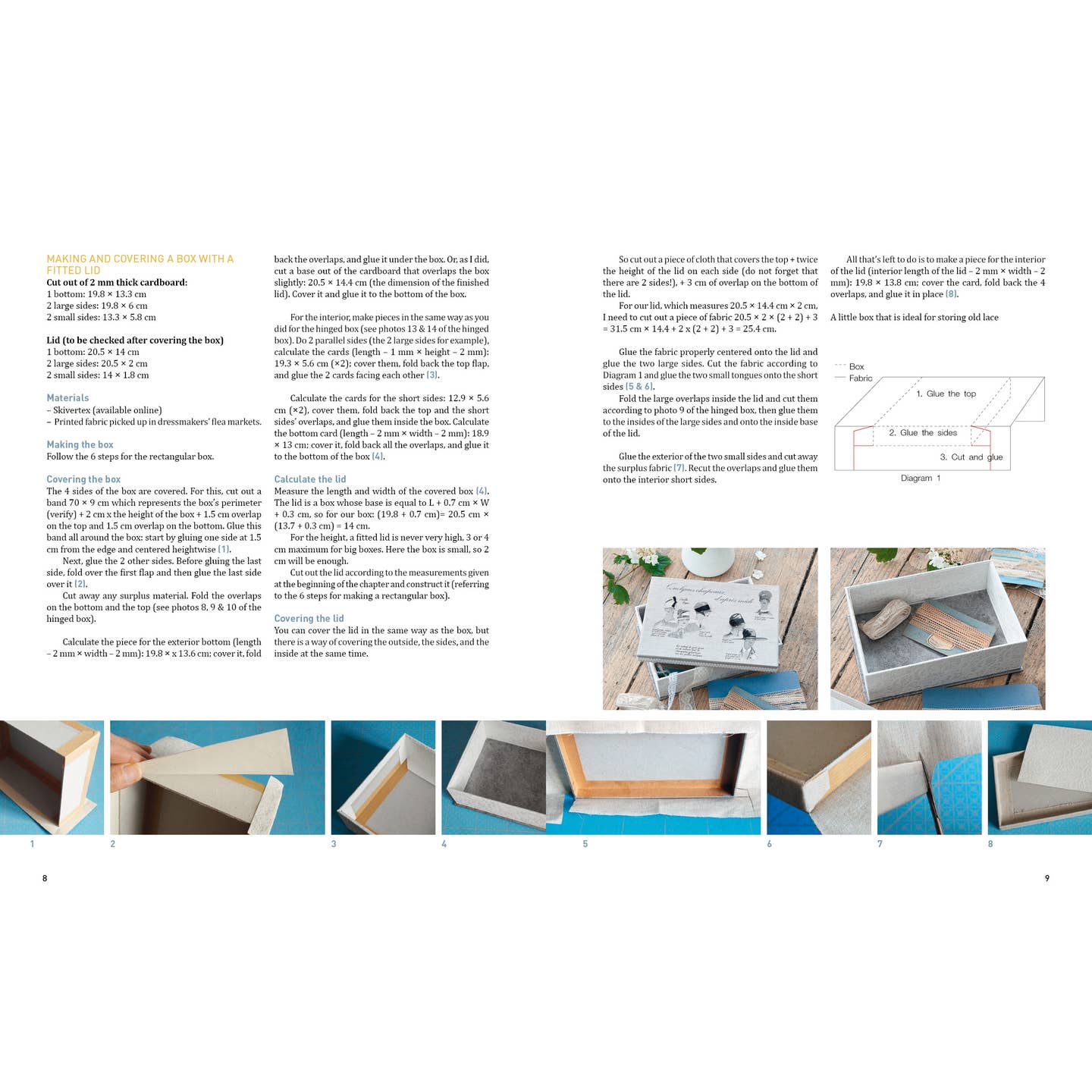 Vintage Cardboard Crafting