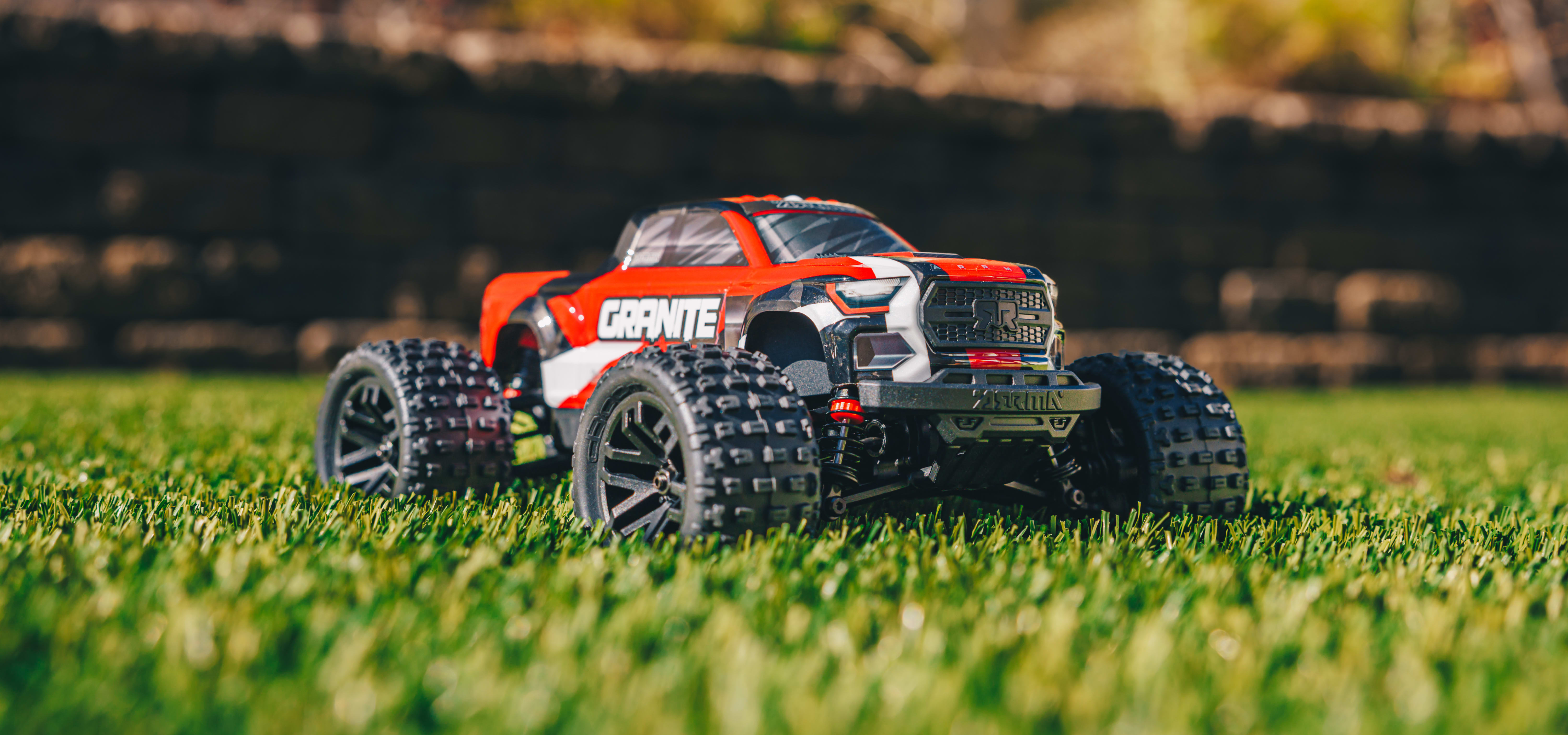 ARA2102T2 GRANITE GROM 4x4 SMART Small Scale MT Red