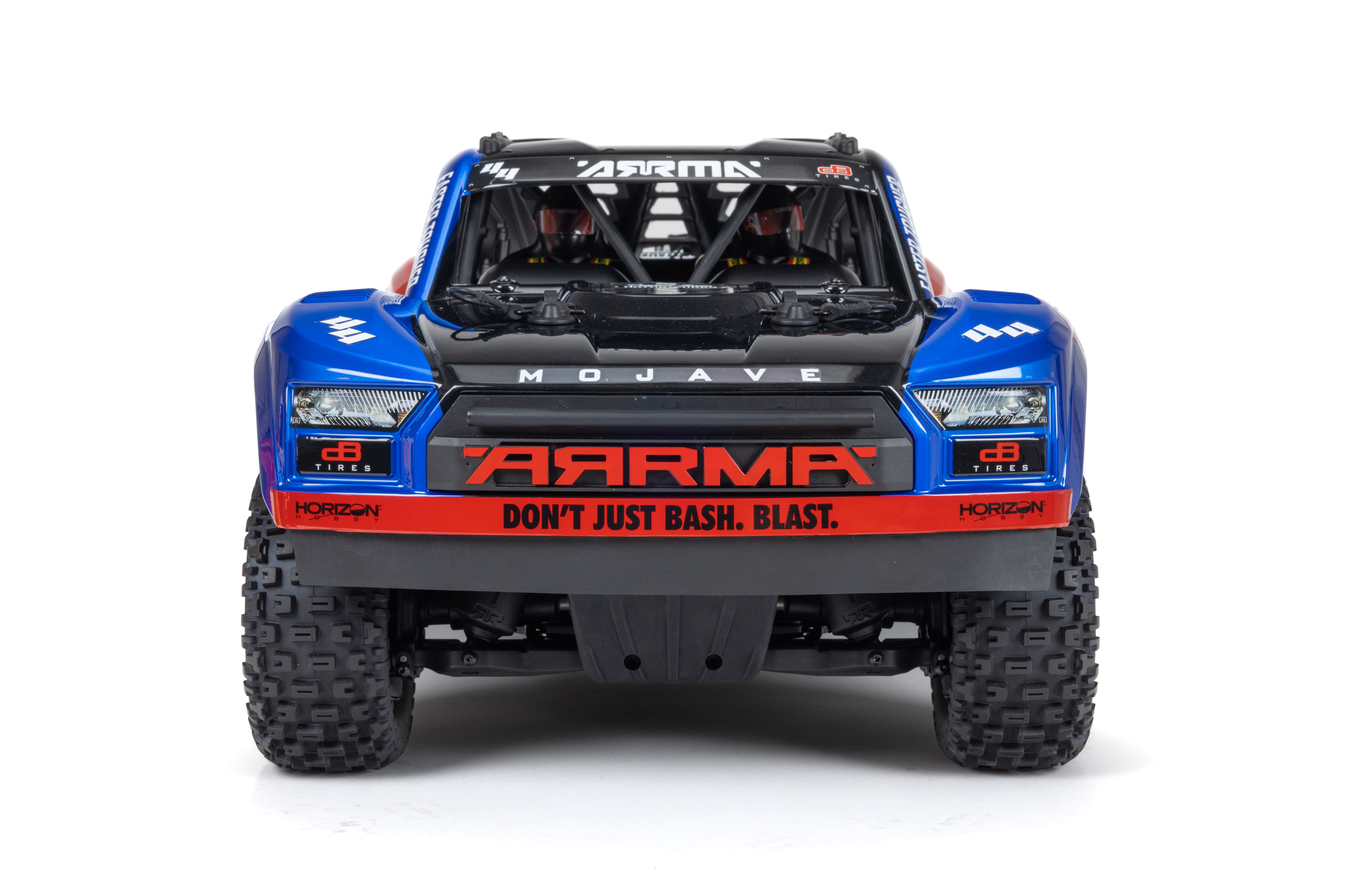 ARA4404T2	MOJAVE 4X4 4S BLX 1/8th Scale Desert Truck Blu/Red