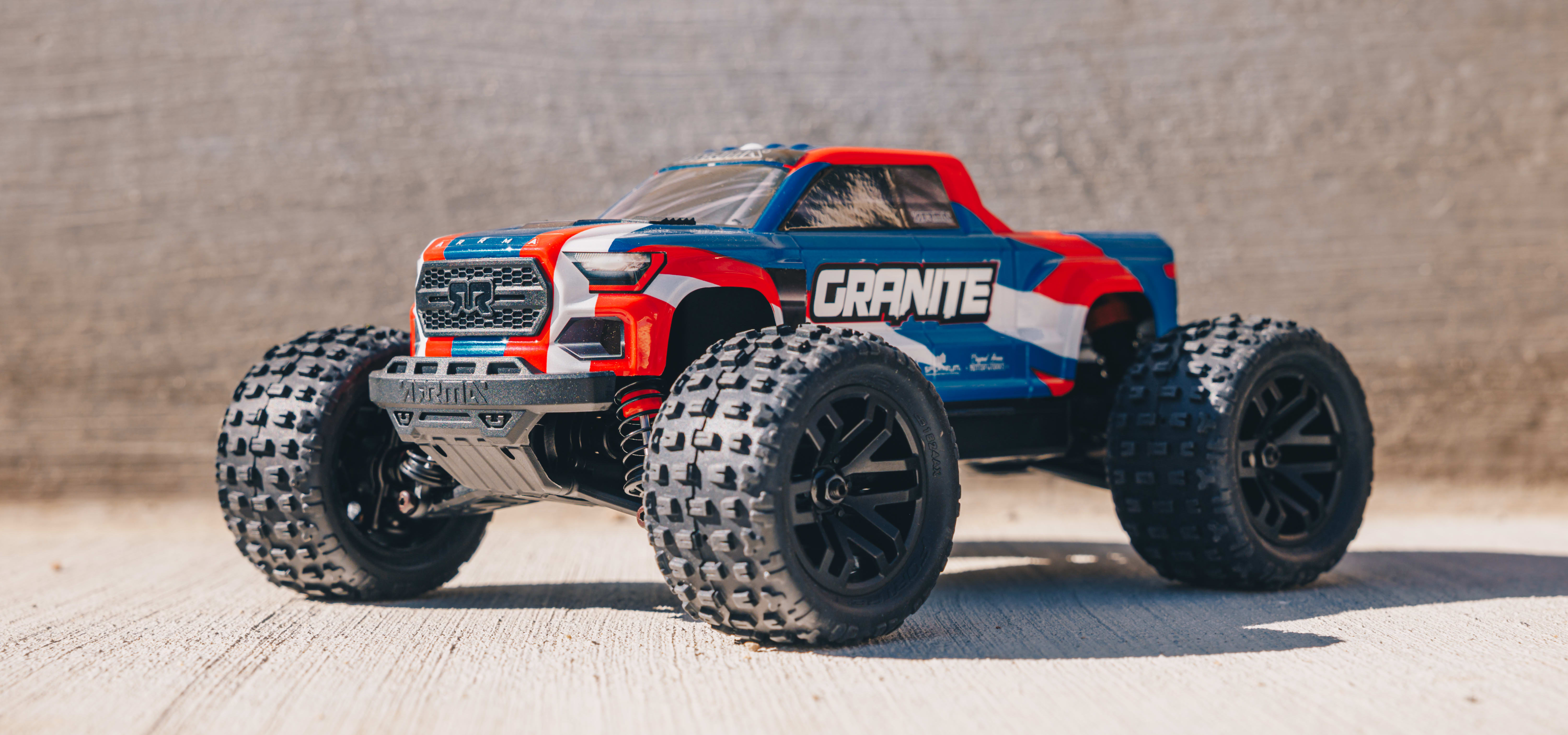 ARA2102T1	 GRANITE GROM 4x4 SMART Small Scale MT Blue