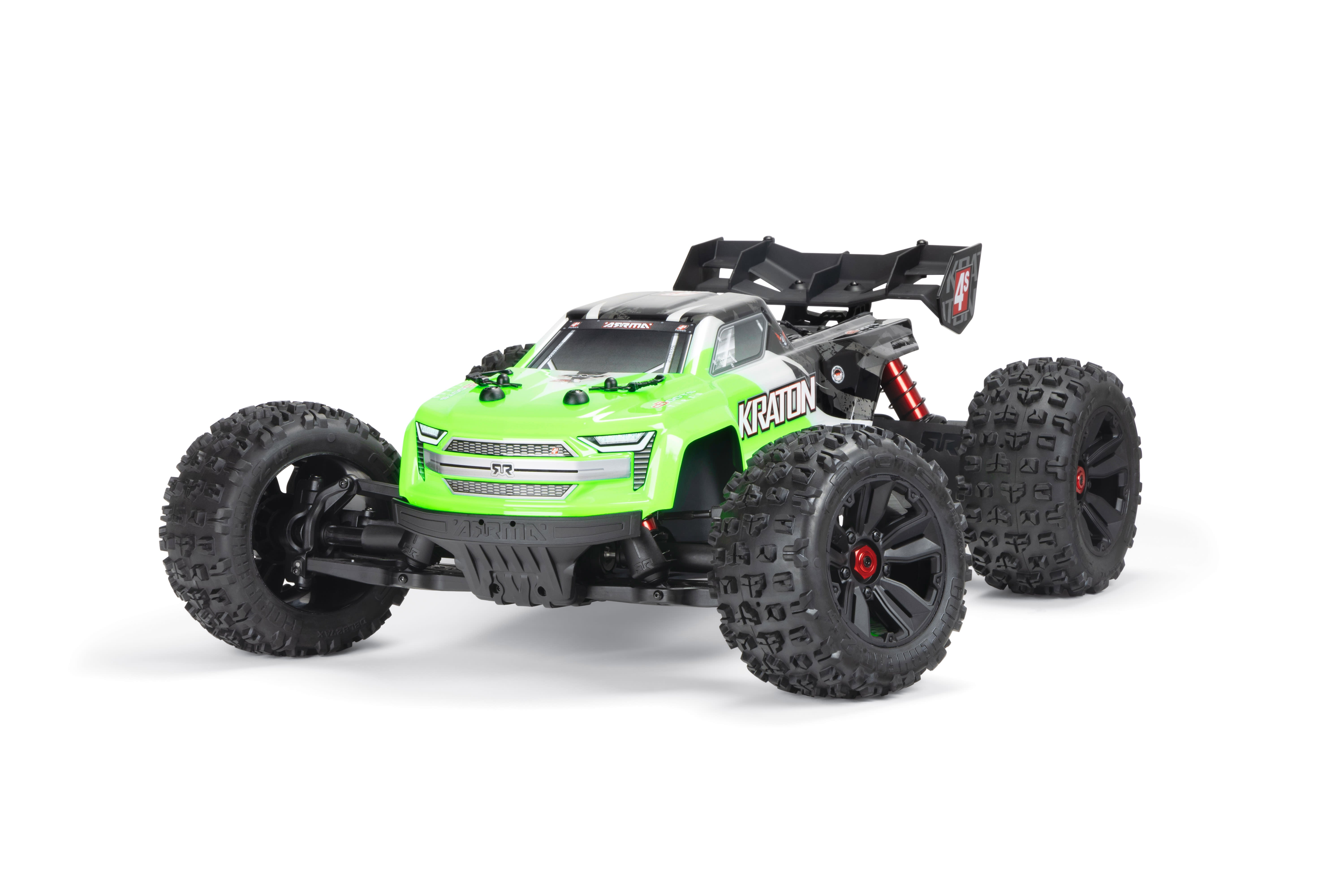 ARA4408V2T4 KRATON 4X4 4S BL 1/10TH 4WD SPEED MT (GREEN)